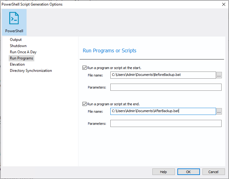 Generating a PowerShell Script Source File