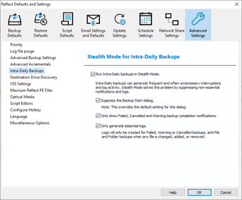 Advanced Settings
