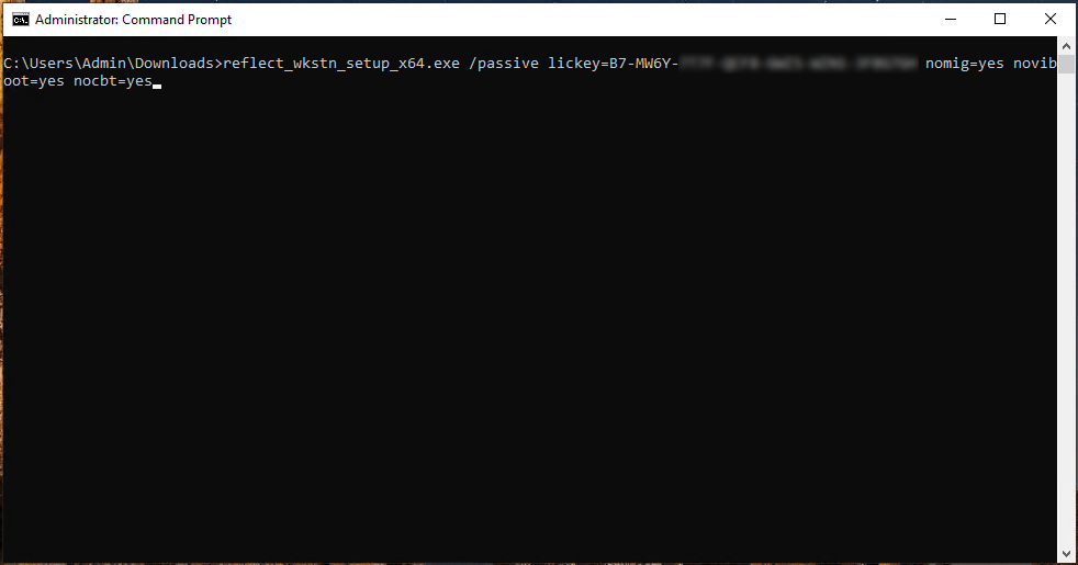 Installing Macrium Reflect X
